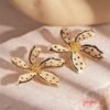 Aretes Flor Fantasía