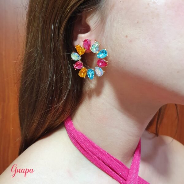 Aretes Circulares Fiesta
