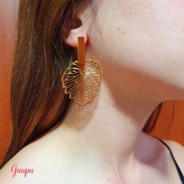 Aretes Acerol Hoja