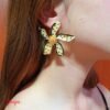 Aretes Flor Fantasía