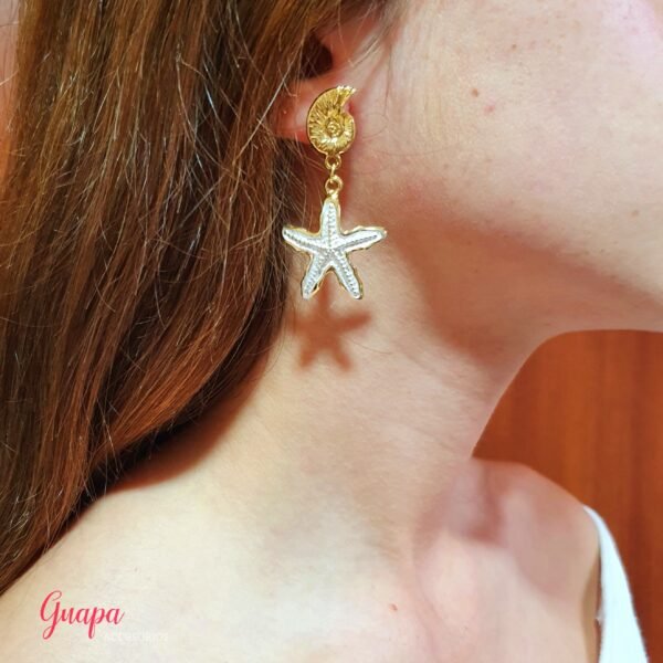 Aretes Estrella de Mar & Playa