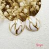 Aretes Acero Botón