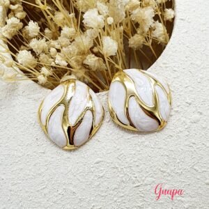 Aretes Acero Botón