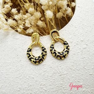 Aretes Mini Animal Print