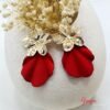 Aretes Acrílicos Flor