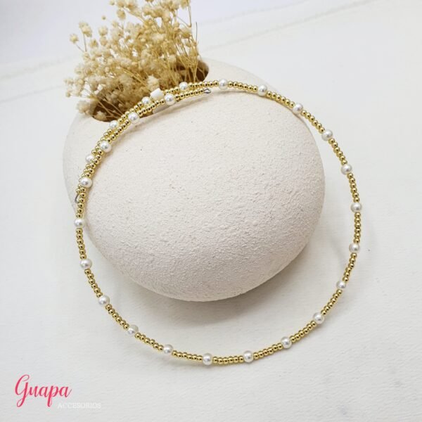 Gargantilla Goldfilled & Perlas