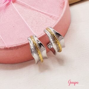 Argollas Acero Gold & Silver