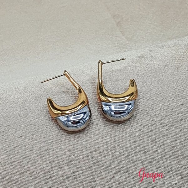 Argolla Acero Gold & Silver