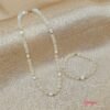 Juego Goldfilled Collar & Manilla