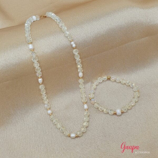 Juego Goldfilled Collar & Manilla