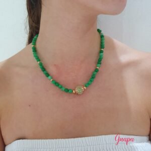 Juego Golfilled Collar & Aretes