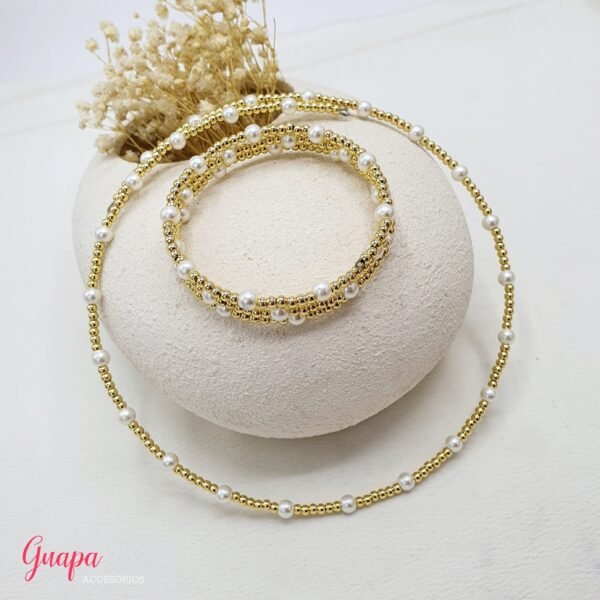 Gargantilla Goldfilled & Perlas