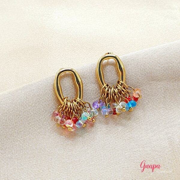 Photo_1759764020942 Aretes Acero & Cristales