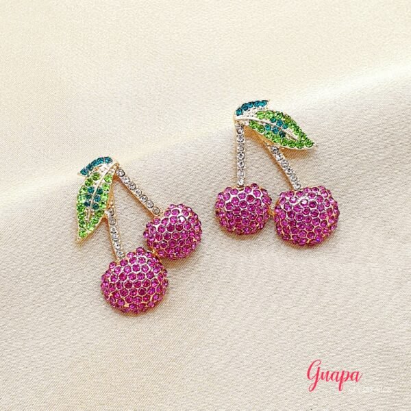 Photo_1759773111760 Aretes Fiesta Cereza