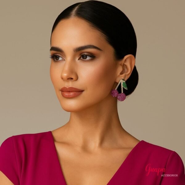 Photo_1760462829512 Aretes Fiesta Cereza