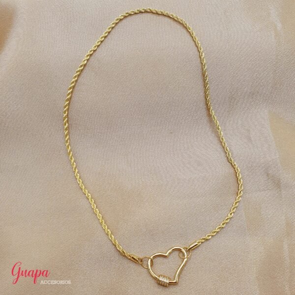 Photo_1760711165638 Collar Goldfilled & Broche Corazón