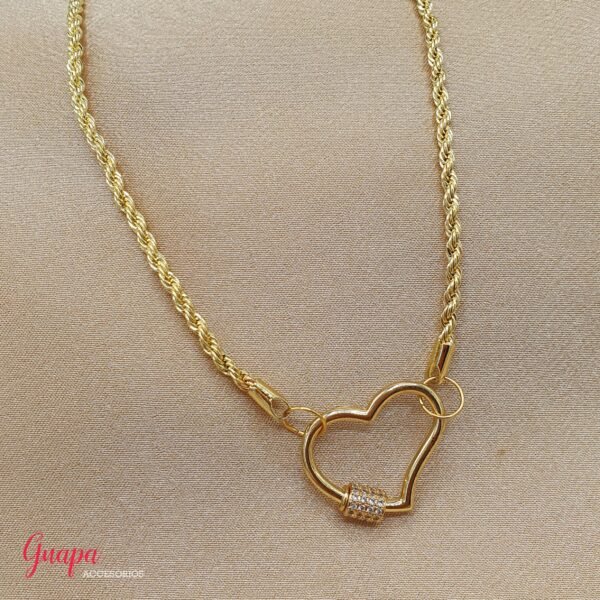 Photo_1760711166186 Collar Goldfilled & Broche Corazón