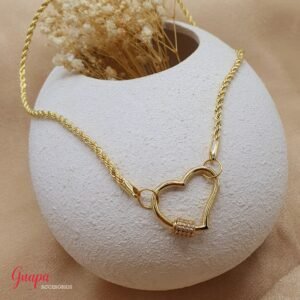 Photo_1760711166640 Collar Goldfilled & Broche Corazón