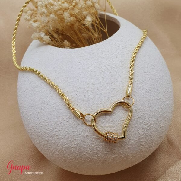 Photo_1760711166640 Collar Goldfilled & Broche Corazón