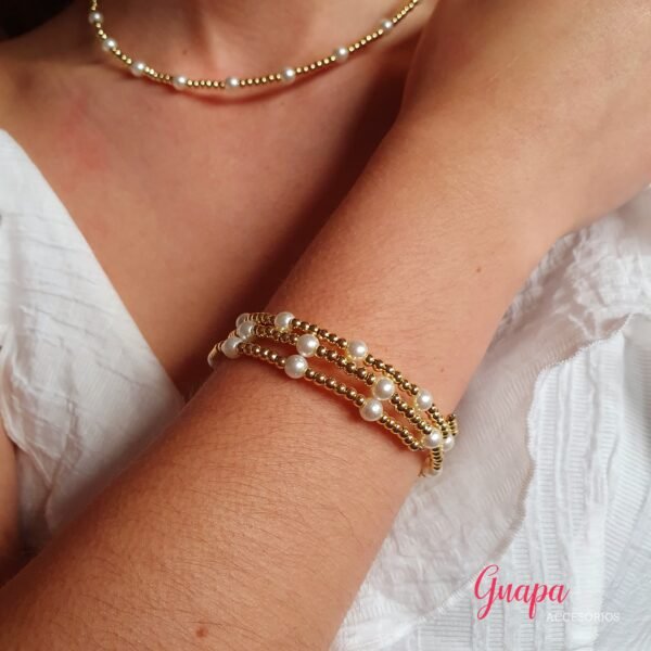 Gargantilla Goldfilled & Perlas