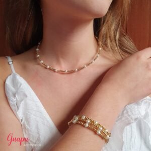 Gargantilla Goldfilled & Perlas