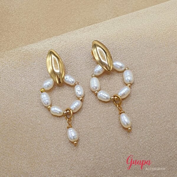 Photo_1761159131875 Aretes Goldfilled & Perlas de Río