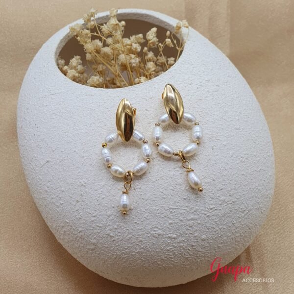 Photo_1761159132216 Aretes Goldfilled & Perlas de Río