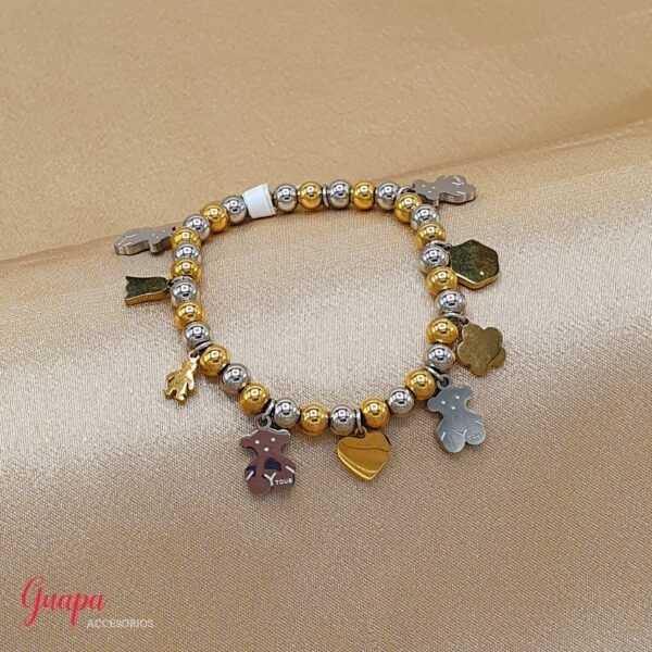 Photo_1761579598031 Manilla Acero Gold & Silver Osito