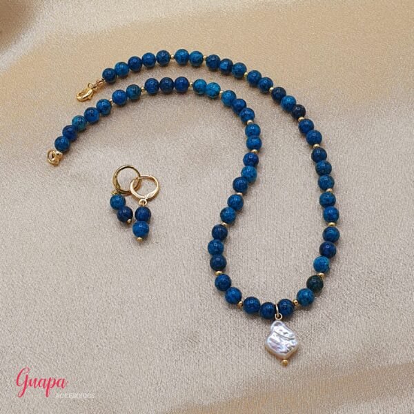 Juego Goldfilled & Perla Barroca