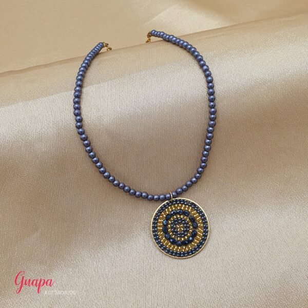 Photo_1761590668565 Collar Perlas con Dije Tejido