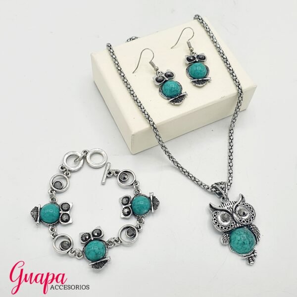 Juego Fantasía Buho con Manilla