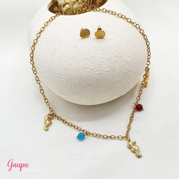 Juego Acero Caballitos de Mar