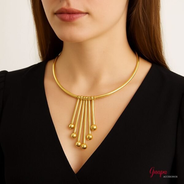 Juego Gargantilla Acero