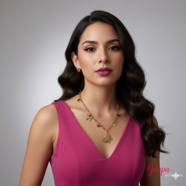 Juego Acero Mariposas