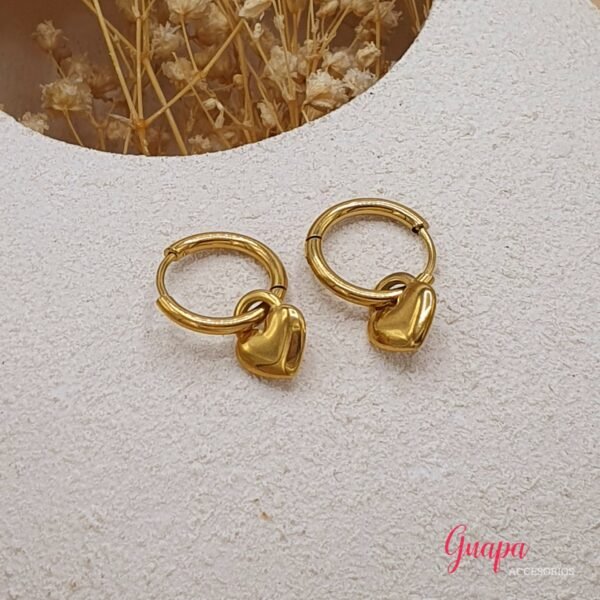 Photo_1764035000540 Argollas Mini Acero & Corazón