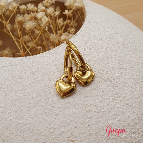 Photo_1764035000969 Argollas Mini Acero & Corazón