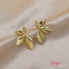 Aretes Acero Media Flor