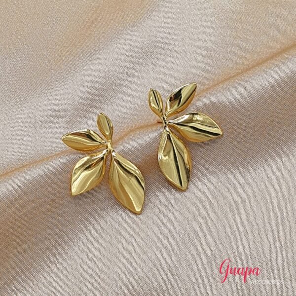 Aretes Acero Media Flor
