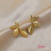 Aretes Acero Media Flor