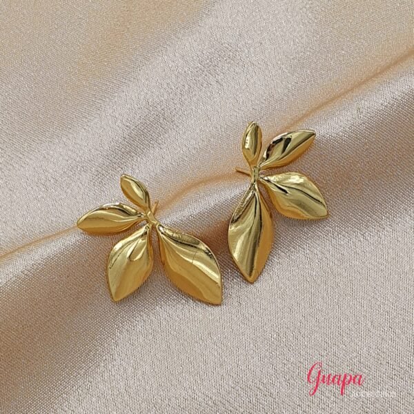 Aretes Acero Media Flor