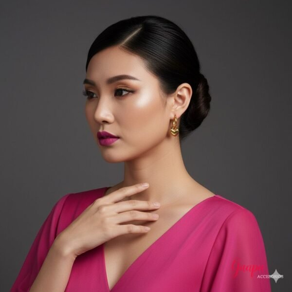 Photo_1764035212787 Argollas Mini Acero & Corazón