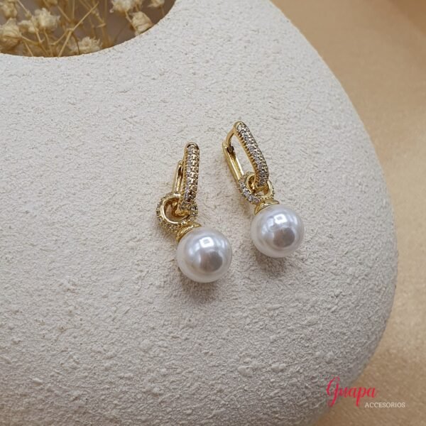 Photo_1764769489753 Argollas Goldfilled con Perla