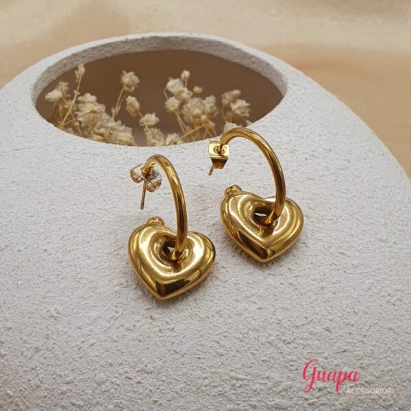 Photo_1764778350977 Argollas Acero Corazón