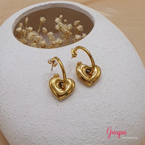 Photo_1764778351425 Argollas Acero Corazón