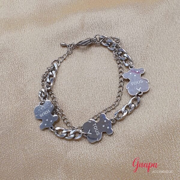 Manilla Acero Ositos