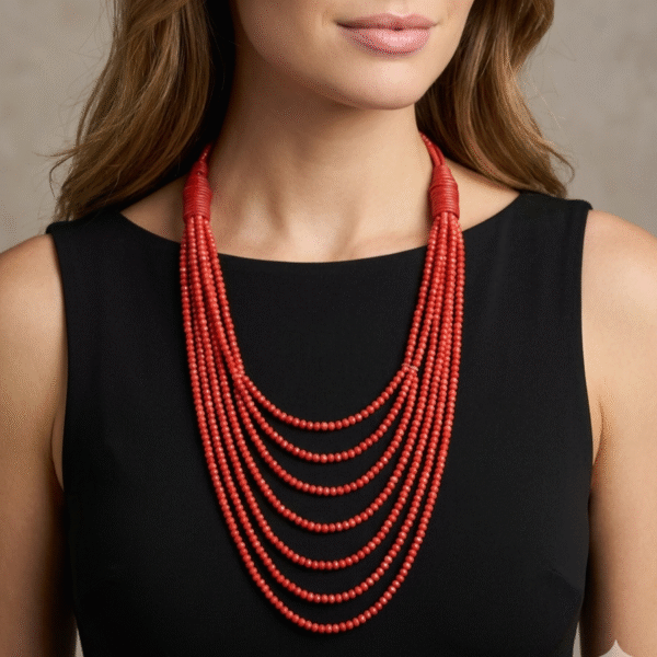 Collar Largo con Cristales