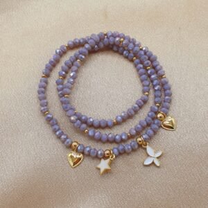 Manilla / Collar Goldfilled & Cristales