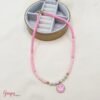 Collar Rubber Beads Carita Feliz