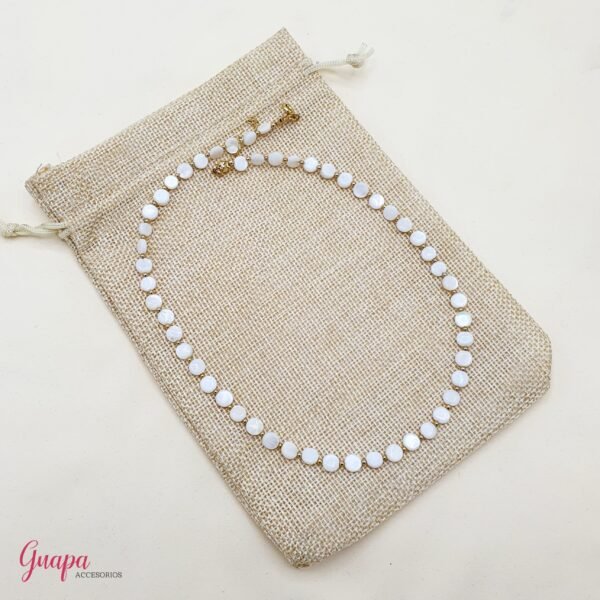 Collar Goldfilled & Nácar