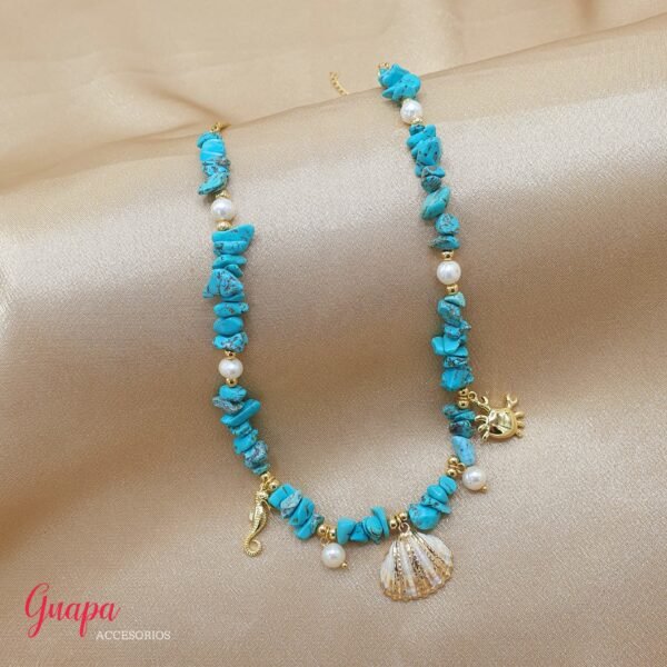 Photo_1773688651059 Collar Goldfilled Verano & Piedra Cortada